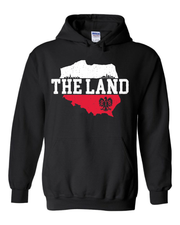 "The Land - Poland & Cleveland" Design on Black