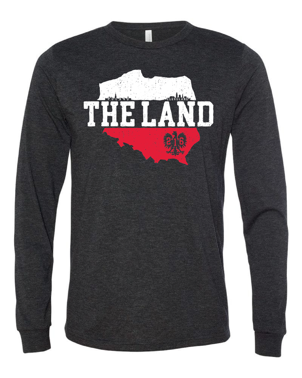 "The Land - Poland & Cleveland" Design on Black