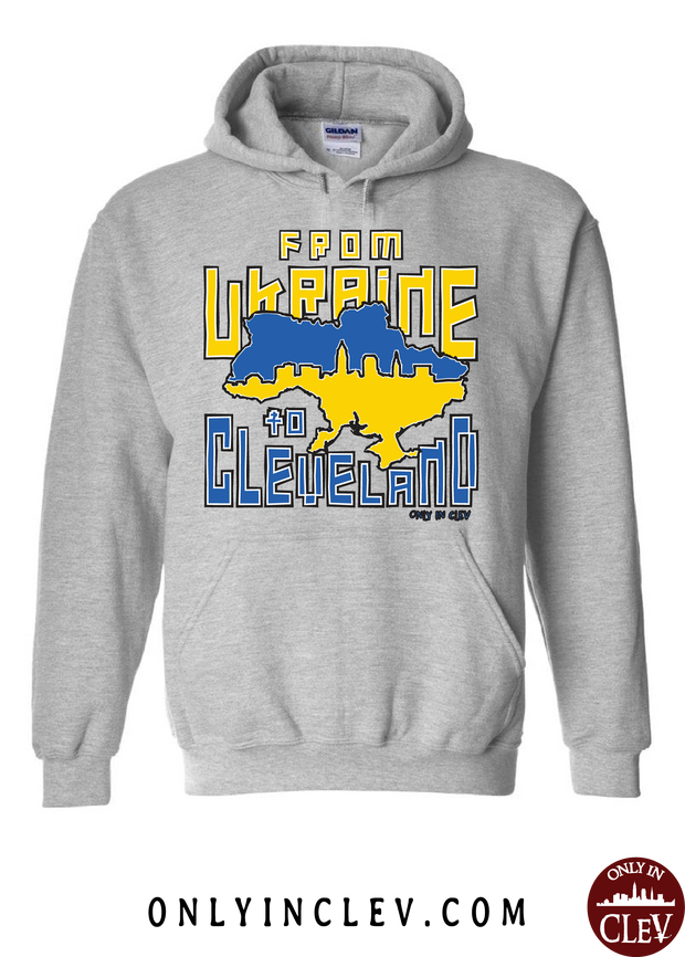 "Cleveland Ukrainian" Design on Gray - Only in Clev