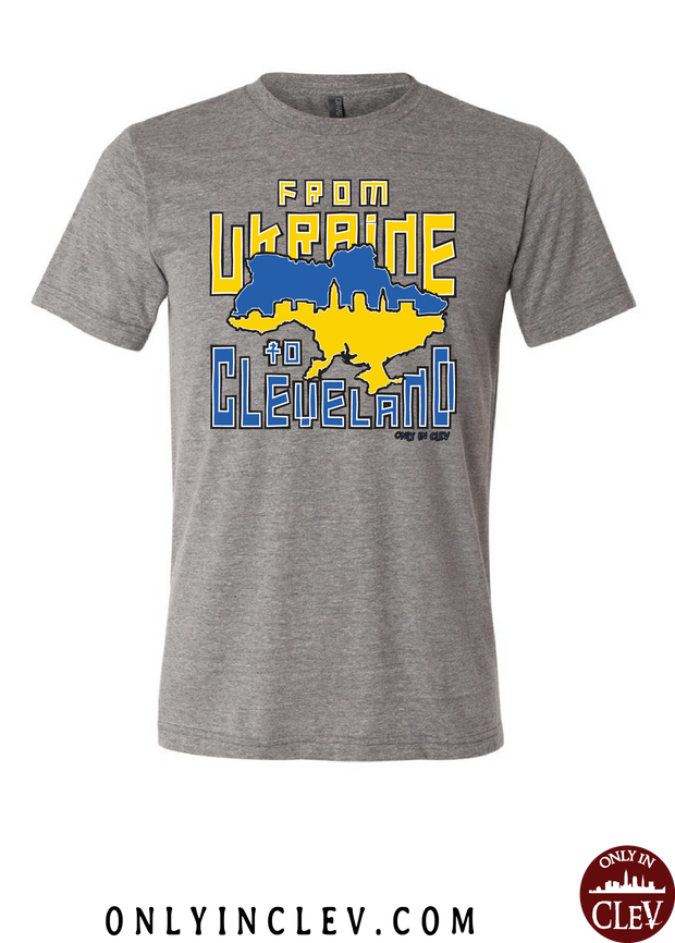 "Cleveland Ukrainian" Design on Gray - Only in Clev