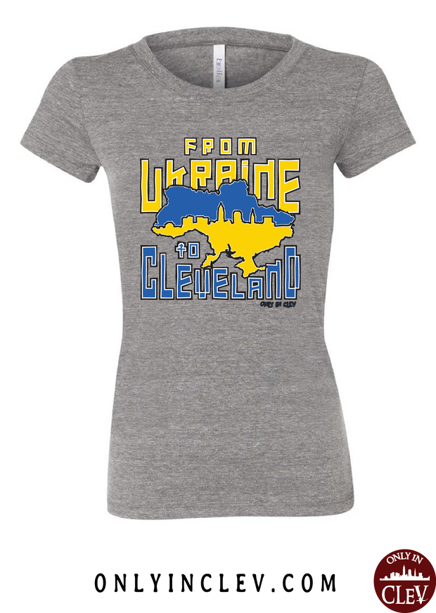 "Cleveland Ukrainian" Design on Gray - Only in Clev