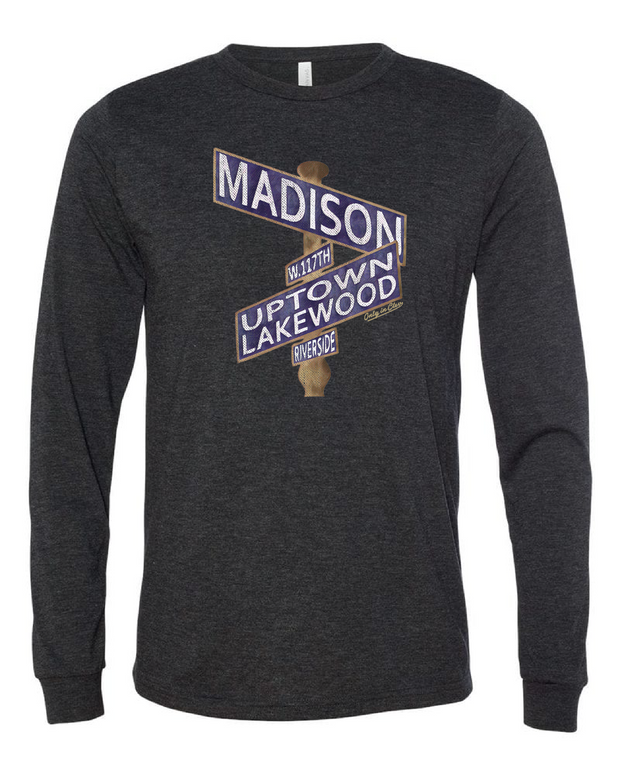 "Uptown Lakewood" Design on Black