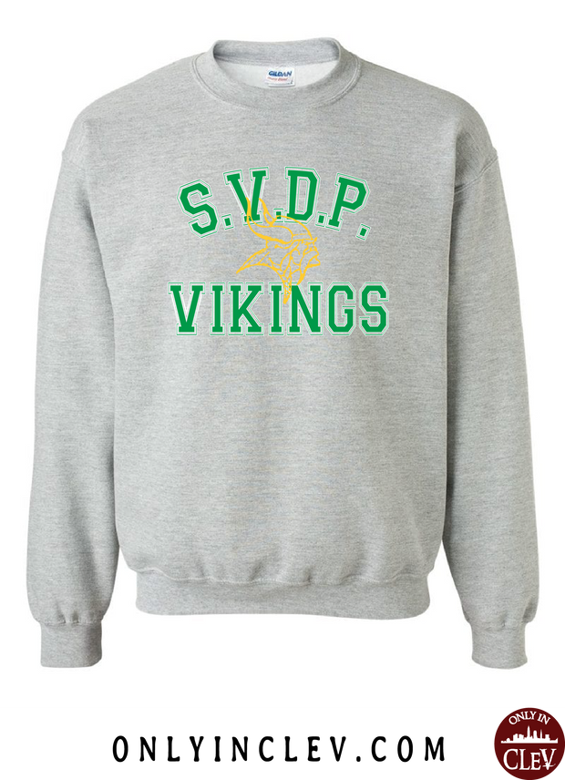 "St. Vincent De Paul" Design on Gray - Only in Clev