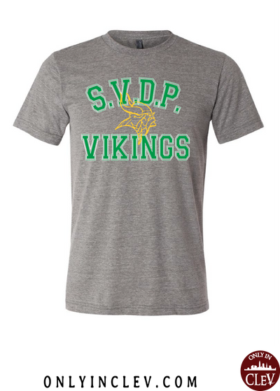 "St. Vincent De Paul" Design on Gray - Only in Clev