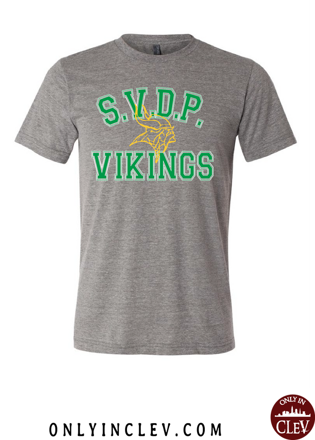 "St. Vincent De Paul" Design on Gray - Only in Clev