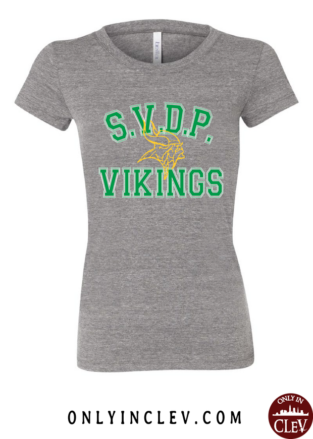 St. Vincent DePaul Vikings Womens T-Shirt - Only in Clev