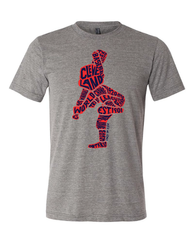 "Cleveland Slugger" on Gray