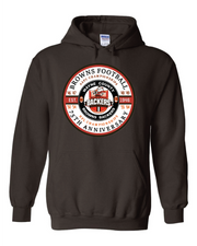 "Wayne County 75th Anniversary Browns Backers" Design on Brown