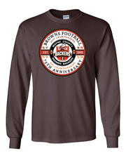 "Wayne County 75th Anniversary Browns Backers" Design on Brown