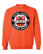 "Wayne County Browns Backers" Design on Orange