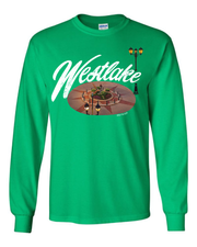 "Westlake" Design on Green