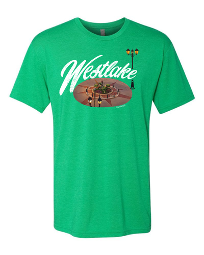"Westlake" Design on Green