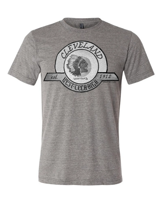 "West Tech Vintage" Design on Grey - Only in Clev 