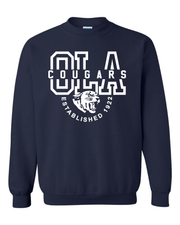 "Our Lady of Angels" Design on Navy