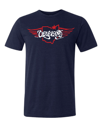 "Cleveland Guardian State" Design on Navy