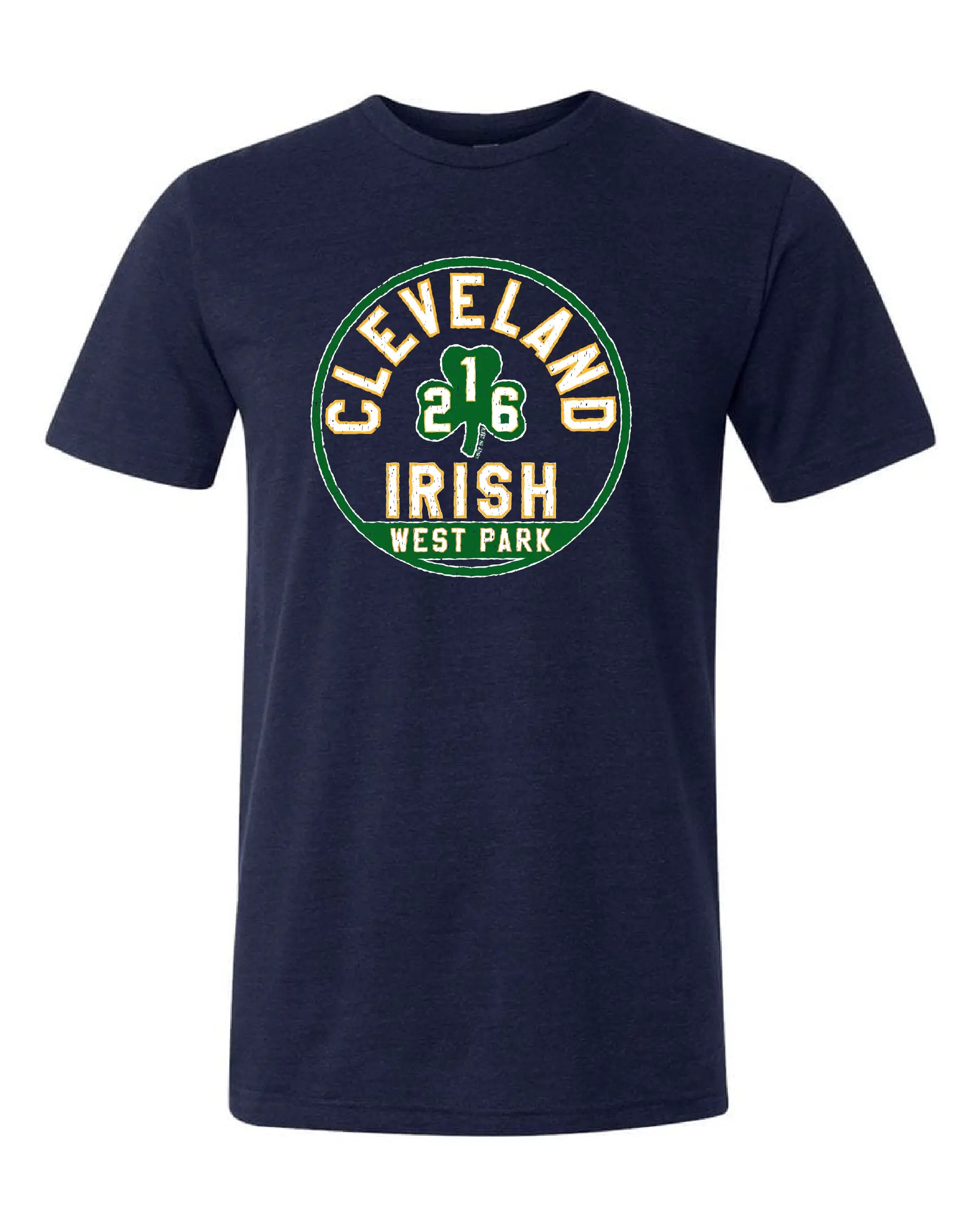 "West Park Irish" design on Navy - Only in Clev