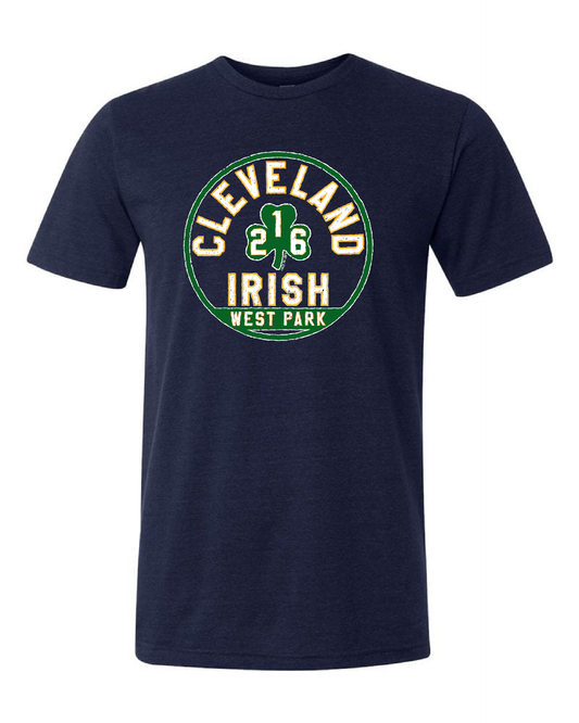 "West Park Irish" design on Navy - Only in Clev